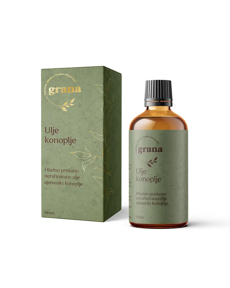 Grana Konopljino ulje hladno prešano 100 ml