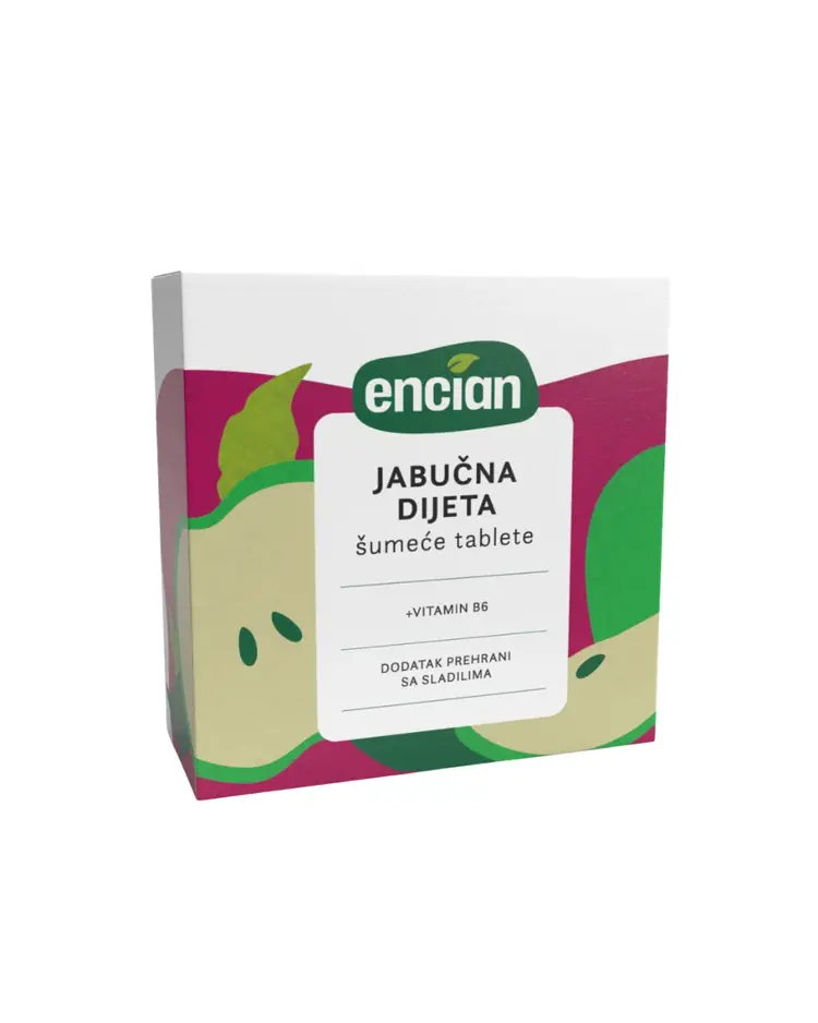 Jabučna dijeta, 20 šumećih tableta