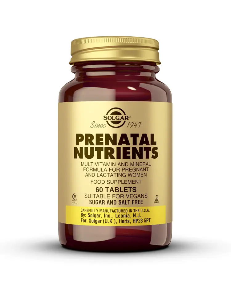 Solgar Prenatal, 60 tableta