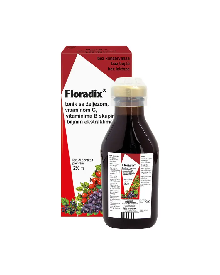 Salus Floradix tonik, 250 ml