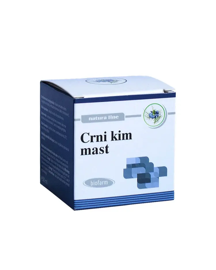 Natura line Crni kim mast 50 ml stakleni lončić