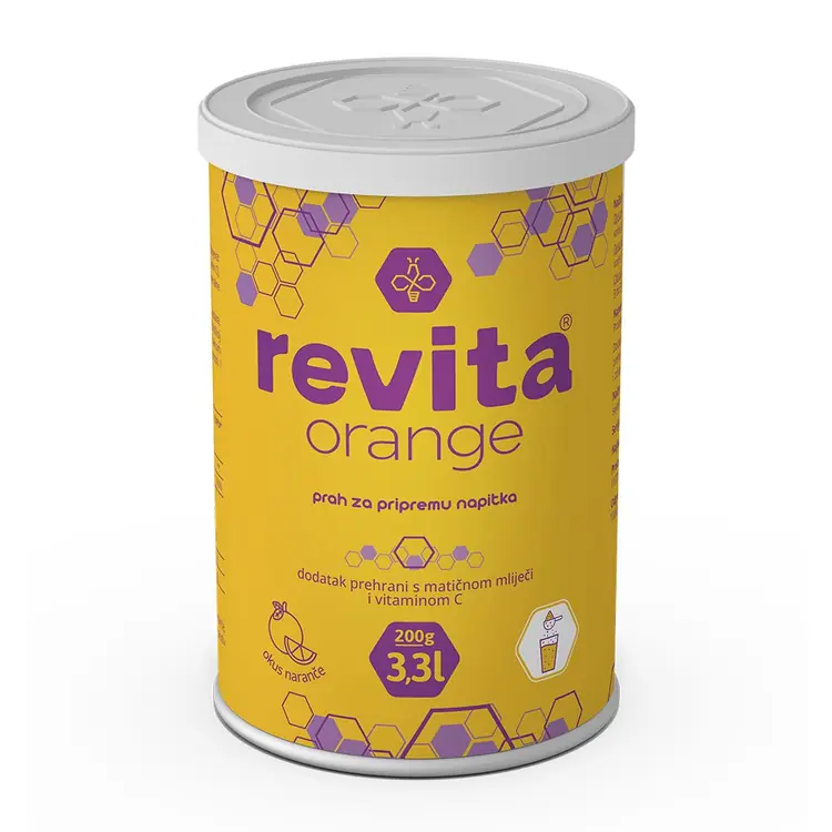 Revita Orange dodatak prehrani s matičnom mliječi i vitaminom c, 200g