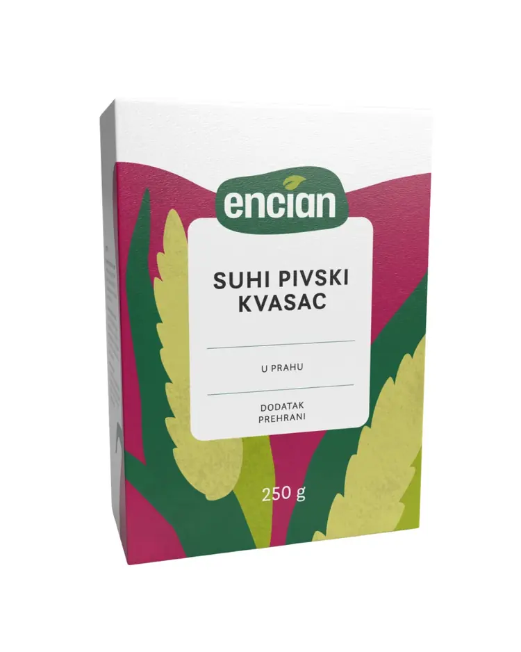 Suhi pivski kvasac, prah, 250 g