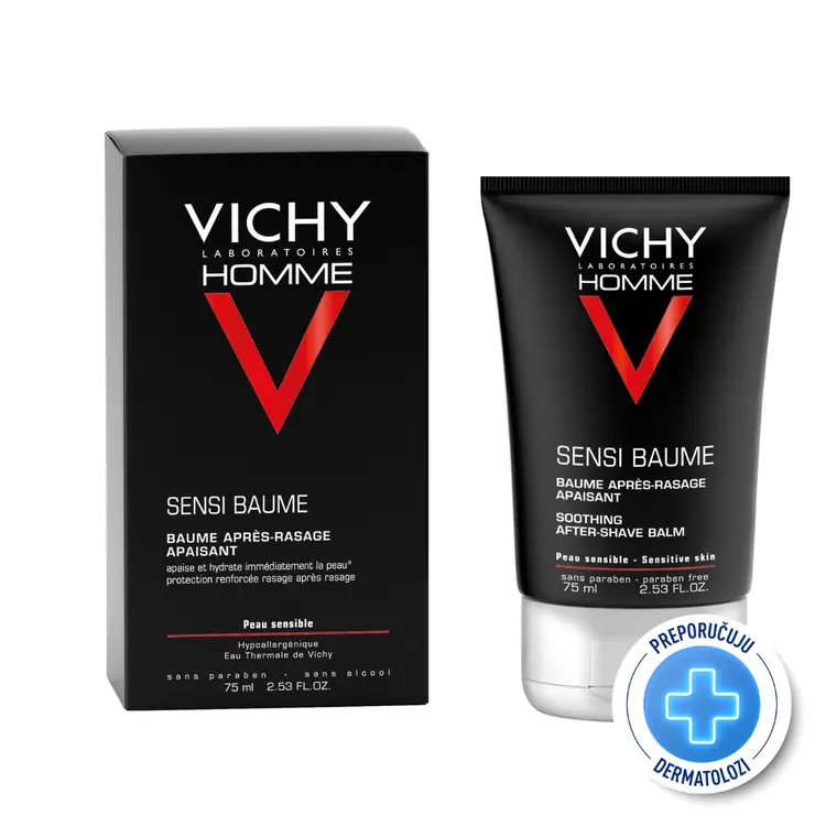 Vichy Homme Sensi-Baume nježni balzam 75 ml