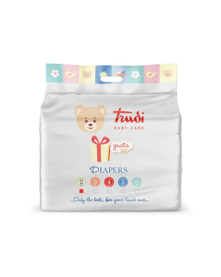 Trudi Pelene Dry Fit, Mini 3-6 kg, 54 komada