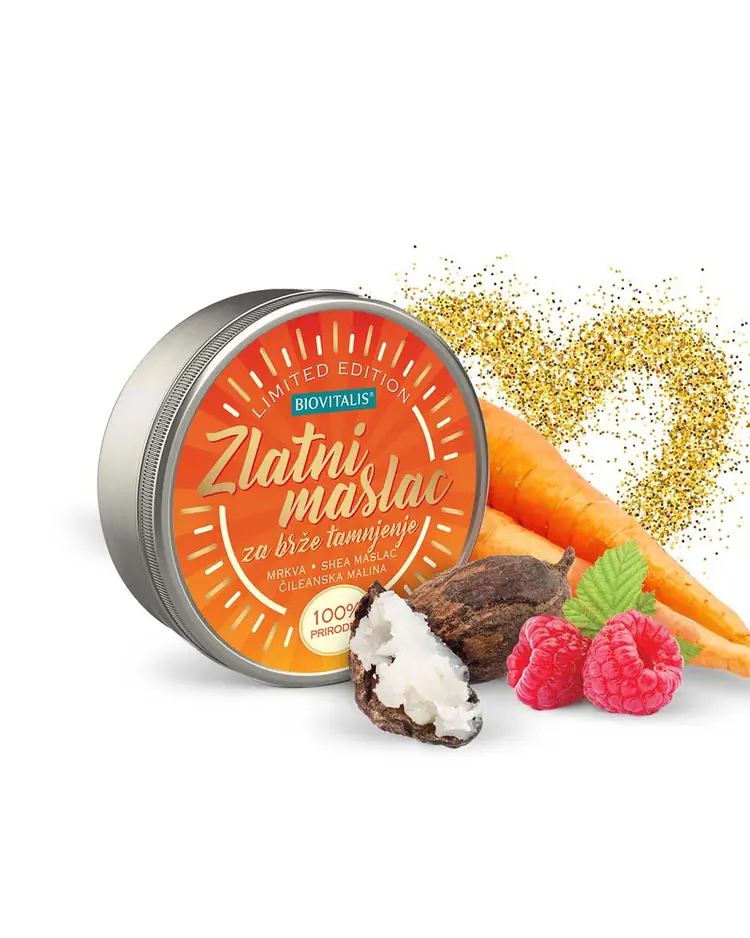 Biovitalis Zlatni maslac za brže tamnjenje 150 ml