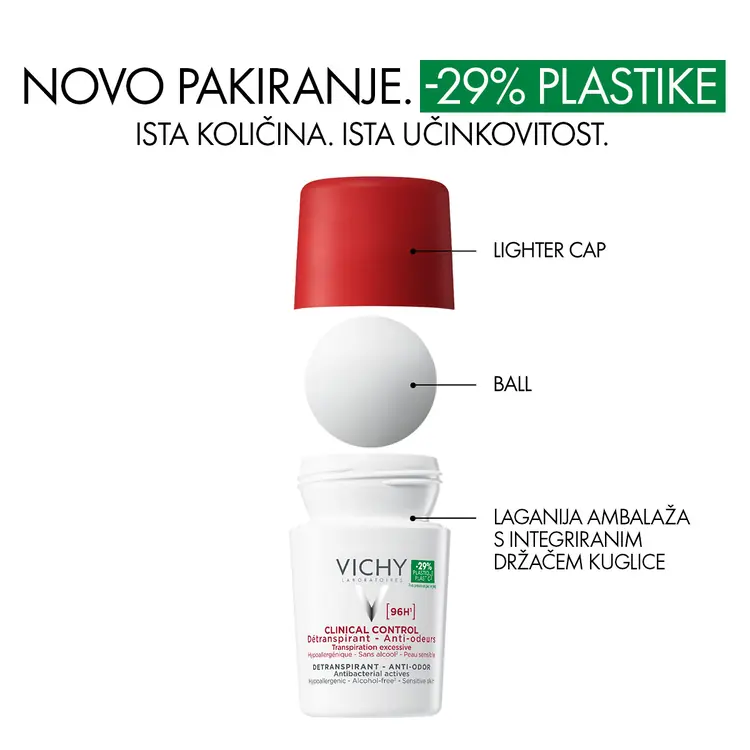 Vichy Dezodorans roll-on Clinical control 50 ml