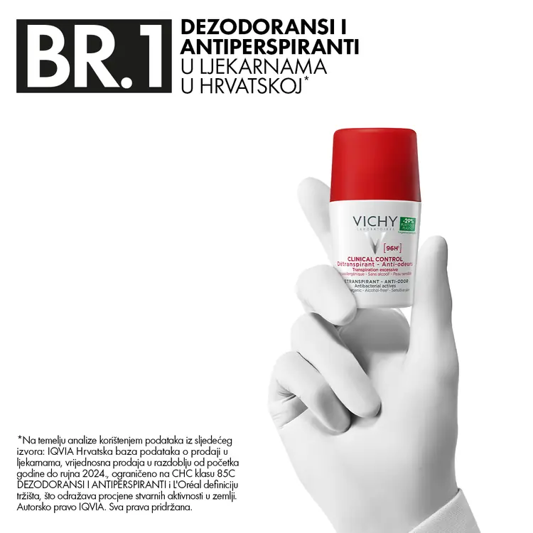 Vichy Dezodorans roll-on Clinical control 50 ml