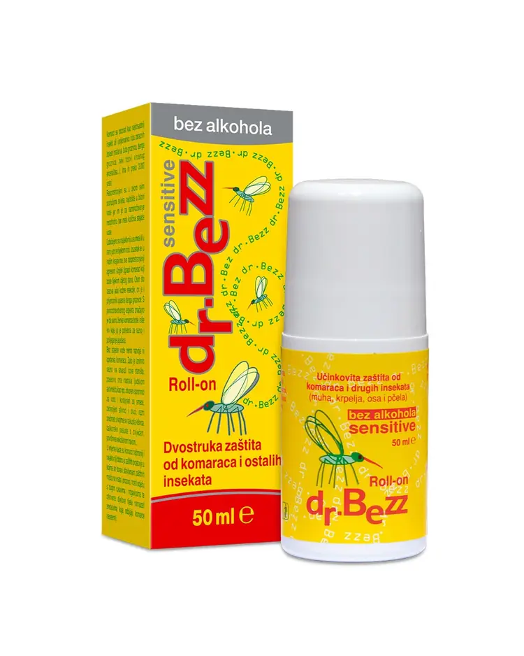 Dr. Bezz roll-on, dvostruka zaštita od komaraca, 50 ml