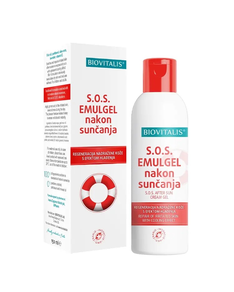 Biovitalis SOS emulgel nakon sunčanja