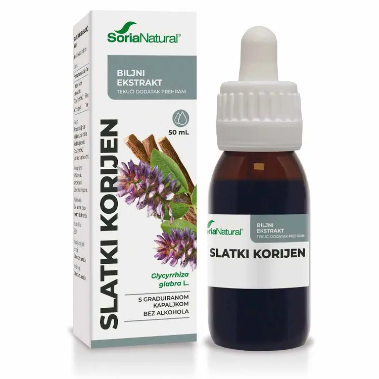Soria Natural Sladić ekstrakt 50 ml kapi