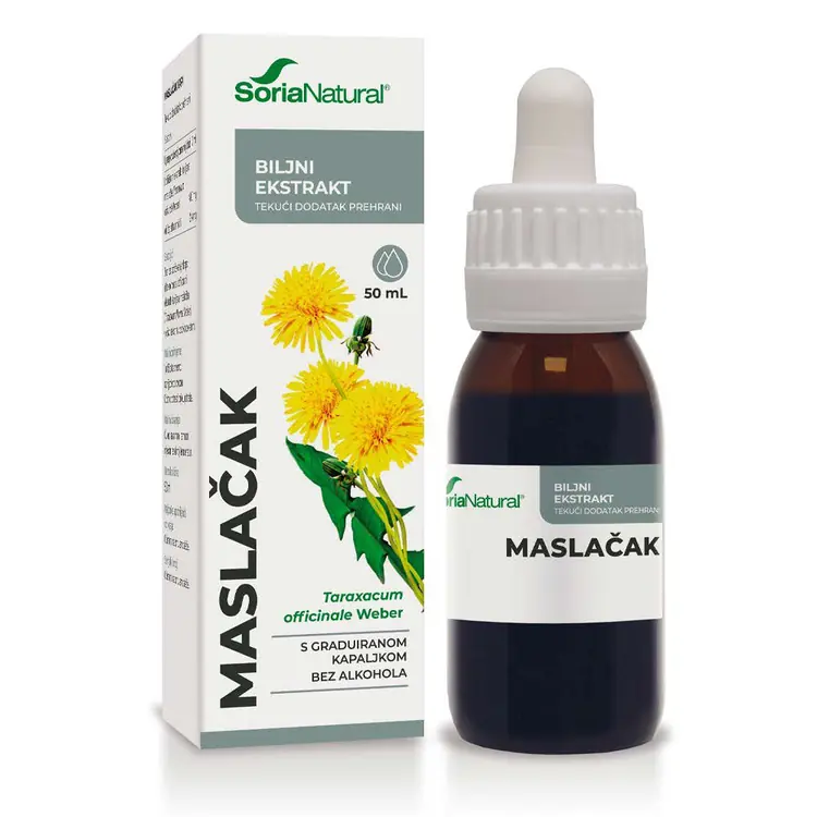 Soria Natural Maslačak ekstrakt 50 ml kapi