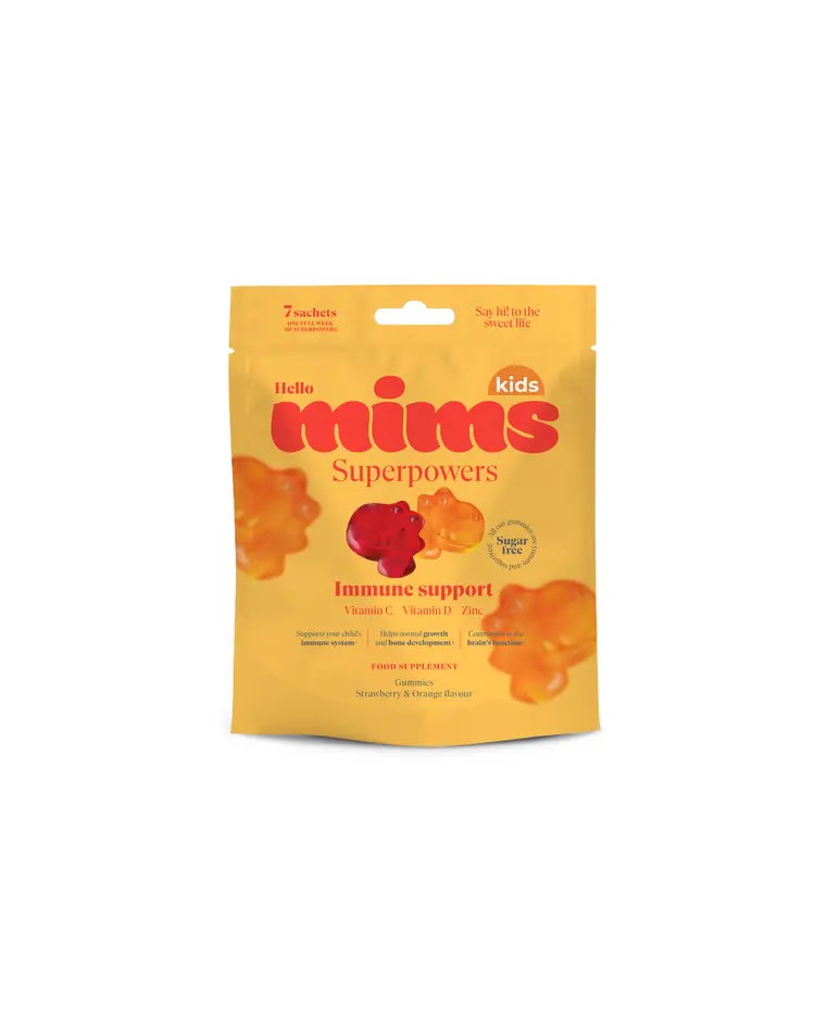 Mims Immune support Kids gumeni bomboni 7 vrećica x 5 bombona