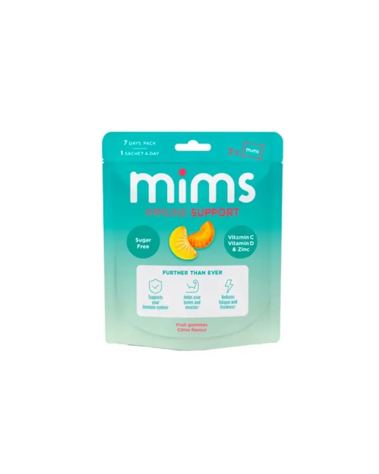 Mims Immune support gumeni bomboni 7 vrećica x 5 bombona