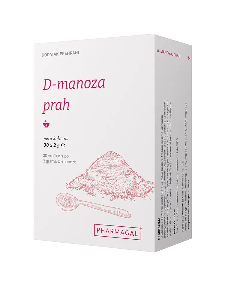 Pharmagal D-manoza, 30 vrećica po 2 g