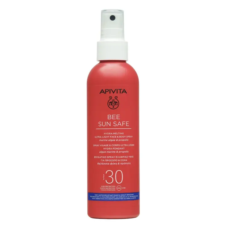 Apivita Bee sun Safe Ultra lagani sprej za lice i tijelo SPF 30 200ml