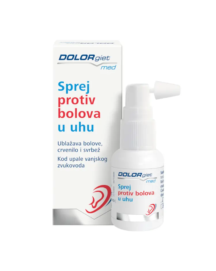 Dolorgiet med Sprej protiv bolova u uhu 20 ml
