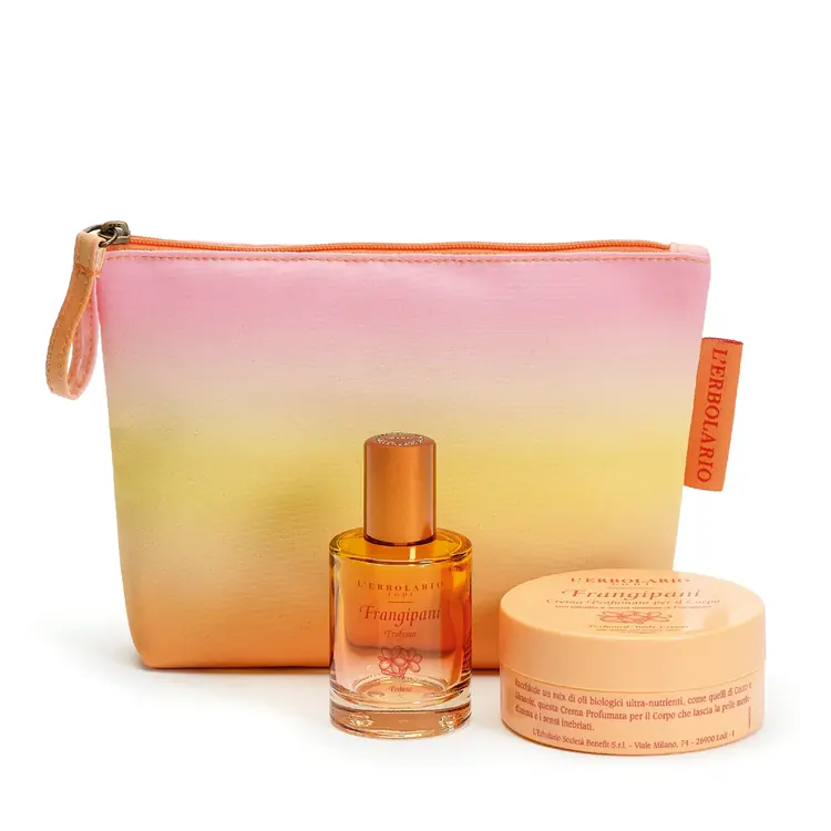 L’Erbolario Frangipani Sweet moments PROMO parfem 30 ml + krema za tijelo 75 ml