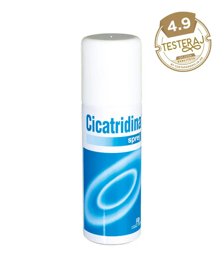 Cicatridina sprej, pomoćna terapija za bržu obnovu tkiva, 125 ml