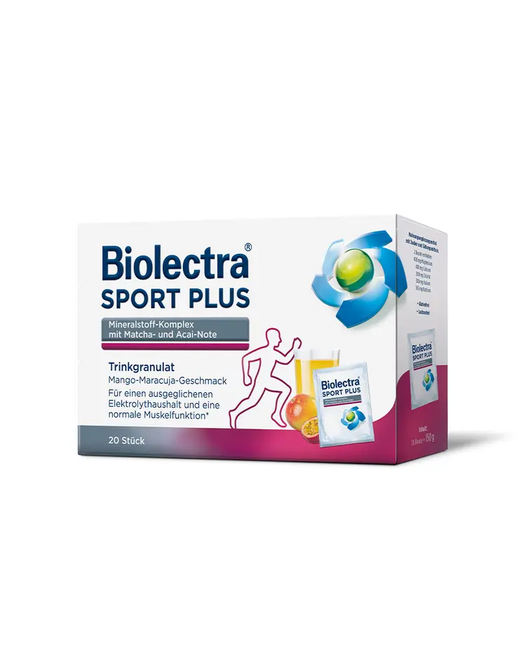 Biolectra Sport Plus šumeće granule 20 vrećica