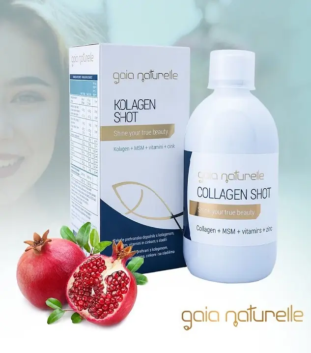 Gaia Naturelle Kolagen Shot sa vitaminima i cinkom 500 ml