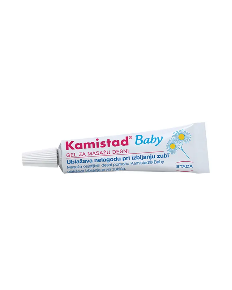 Kamistad baby gel za masažu desni 10 ml