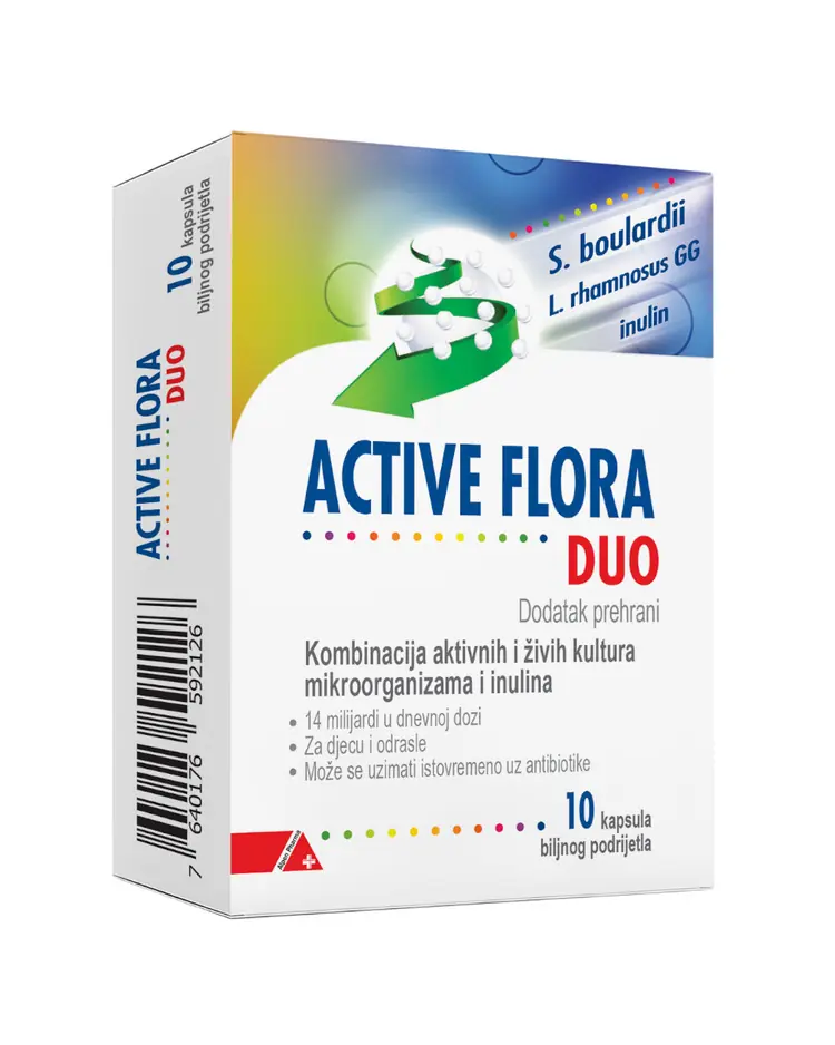 Active Flora Duo, 10 kapsula