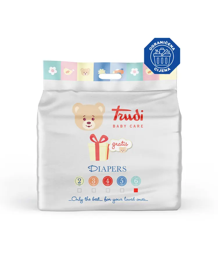 Trudi Pelene Dry Fit, Extra Large 15-30 kg, 42 komada
