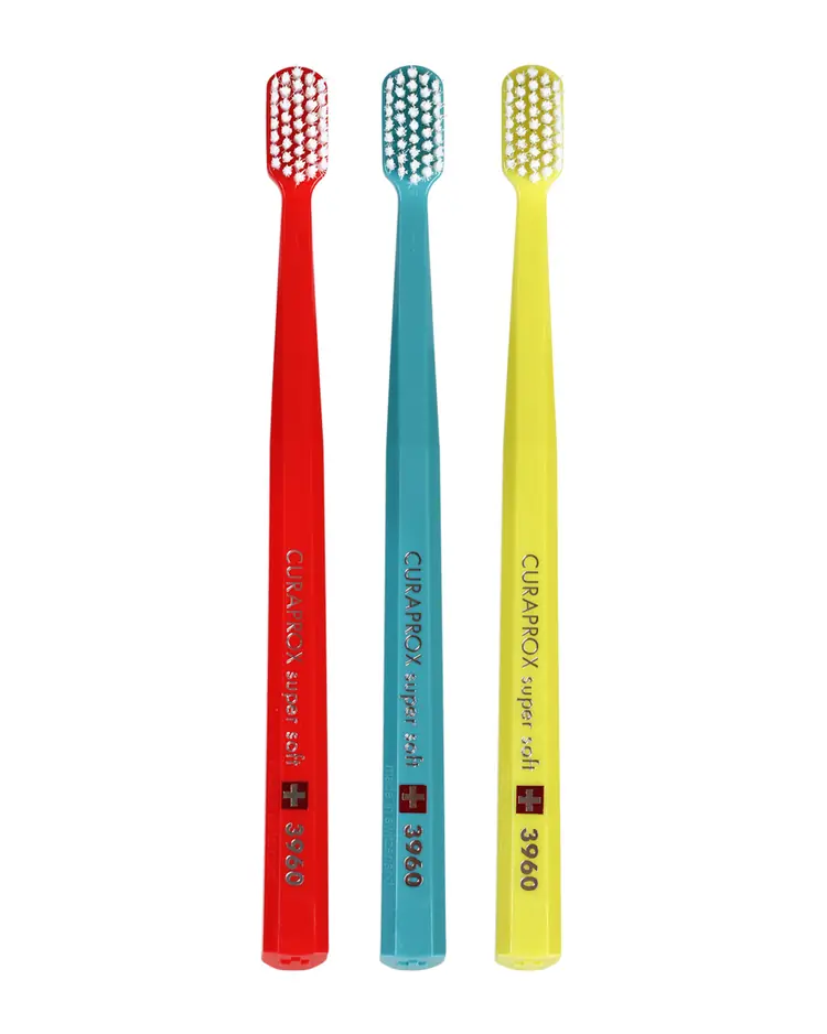 Curaprox četkica za zube CS 3960 Super Soft, 3 zubne četkice