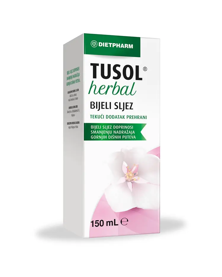 Dietpharm Tusol herbal bijeli sljez 150 ml