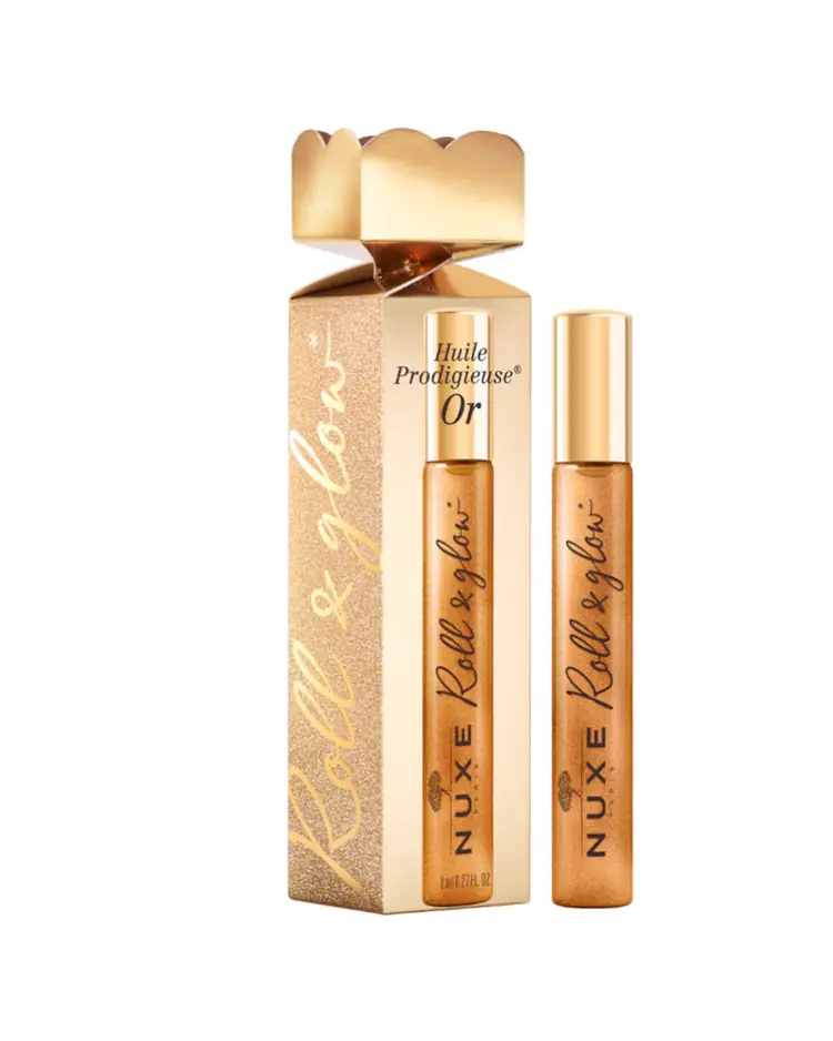 Nuxe Roll&Glow Huile Prodigieuse® Or, 8 ml