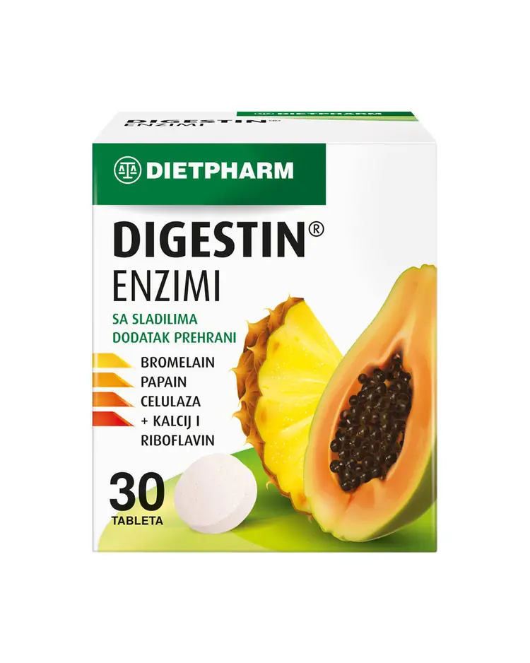 Dietpharm Digestin enzimi, 30 tableta