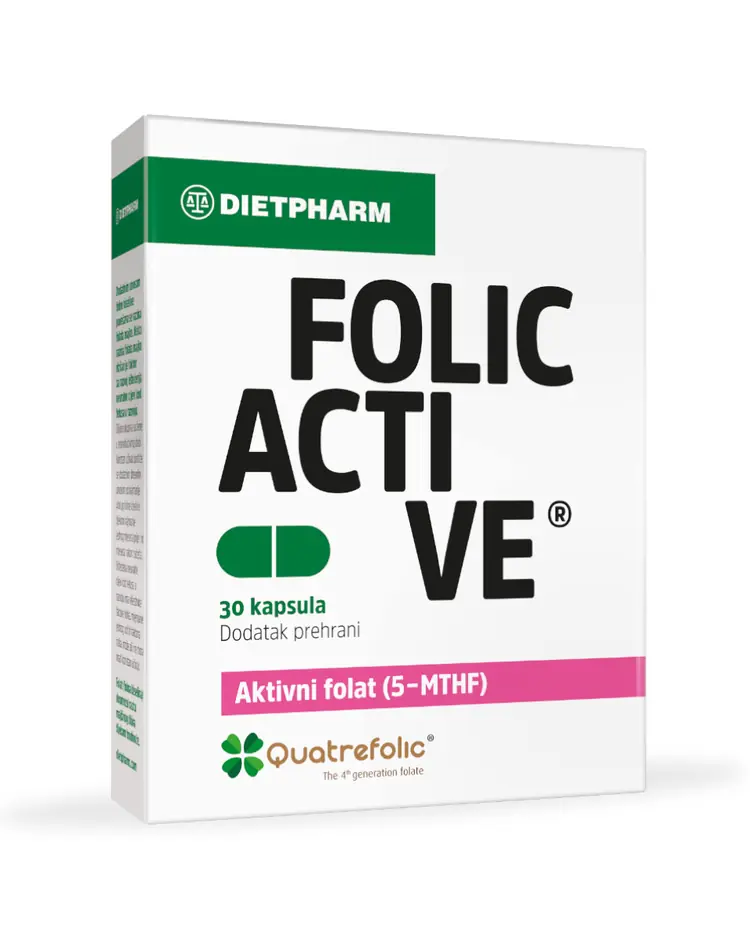 Dietpharm Folic Active 30 kapsula