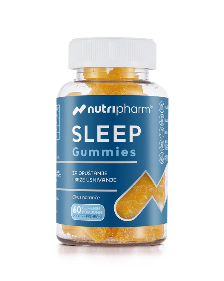 Nutripharm® Sleep gummies, 60 gumenih bombona