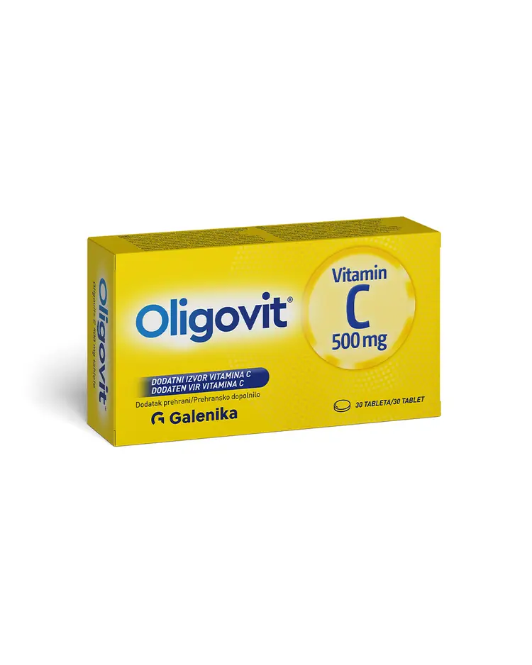 Galenika Oligovit Vitamin C 500 mg, 30 tableta