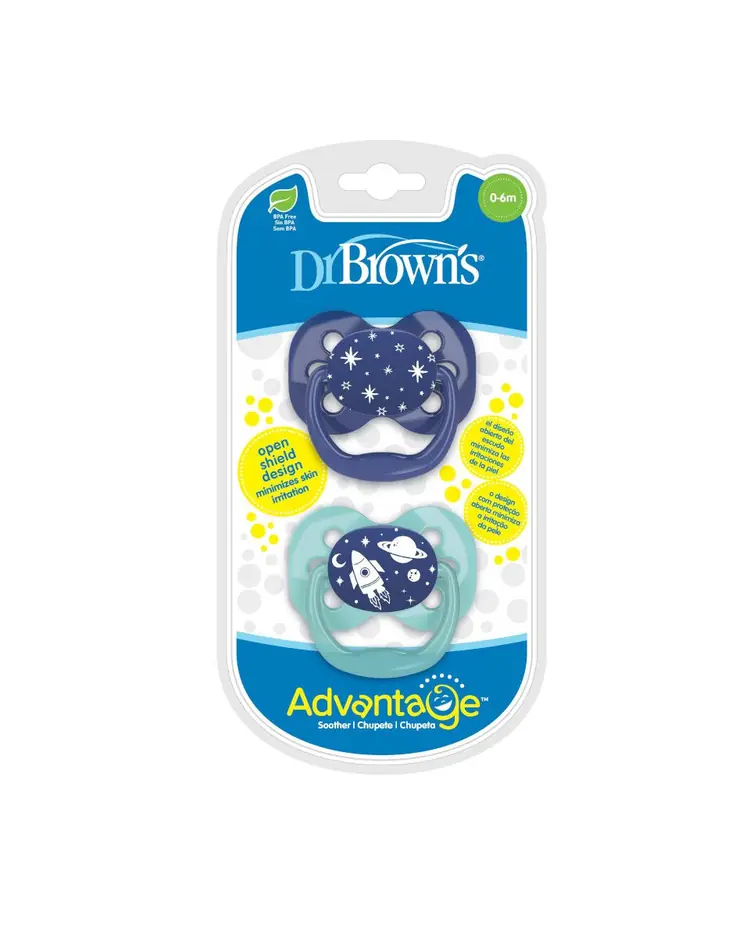 Dr.Brown's ADVANTAGE duda varalica PLAVA 0-6mj (2 kom) Razina 1-0