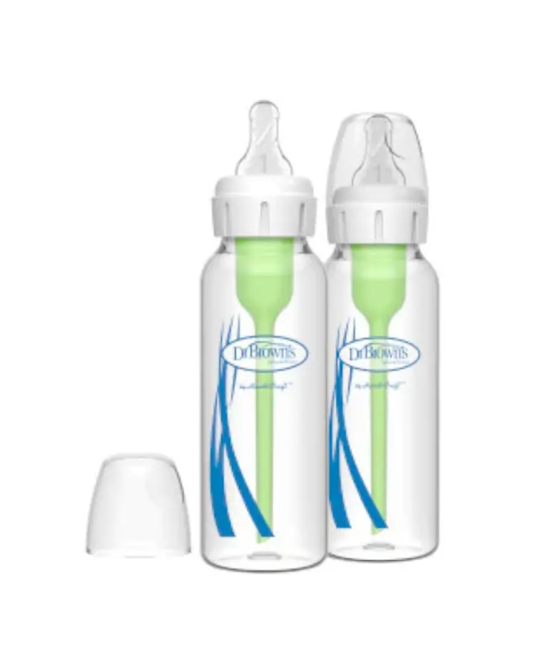 Dr.Brown's Options+ paket sa 2 staklene bočice 250 ml usko grlo-1