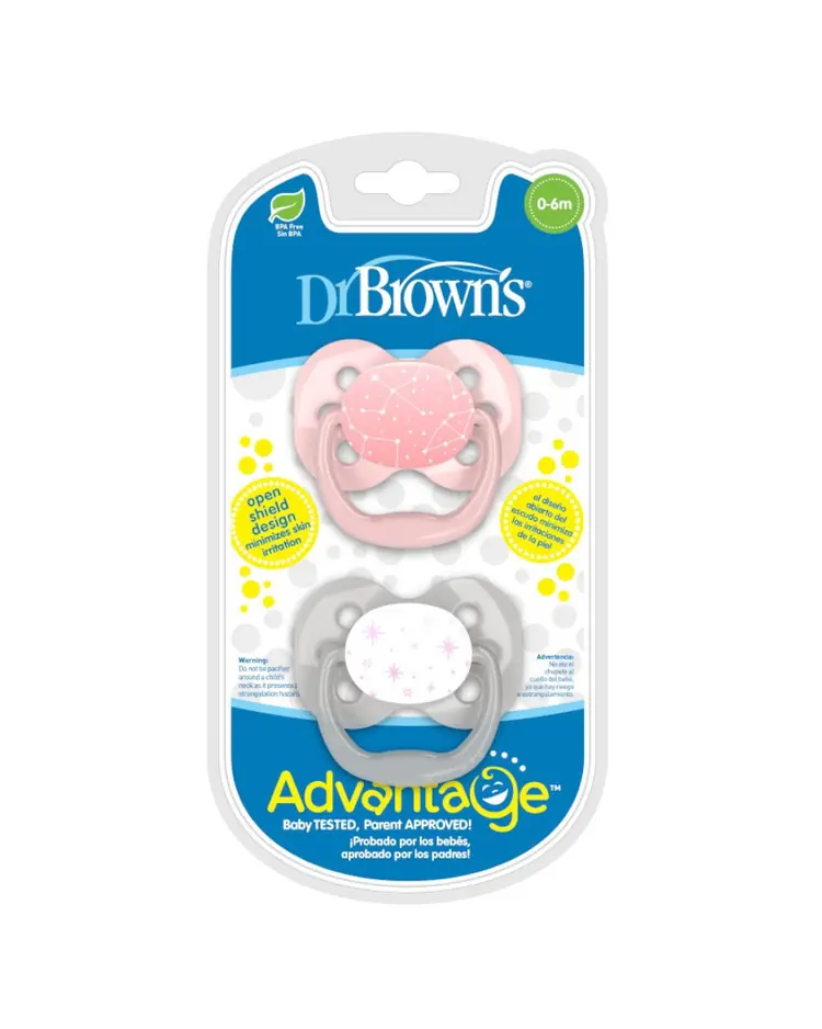 Dr. Brown's Advantage duda varalica Razina 1 (0 - 6 mjeseci), roza