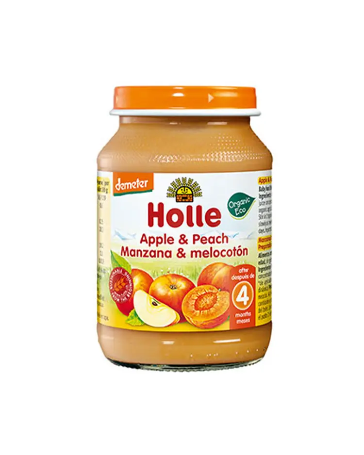 HOLLE Kašica od jabuke i šljive