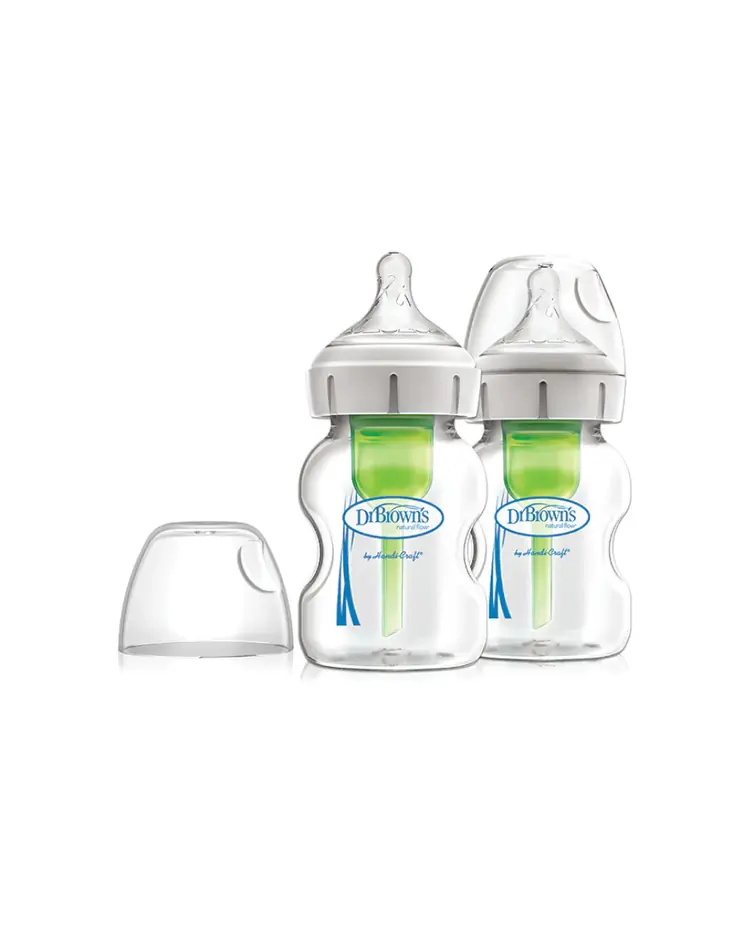 Dr.Brown's Options+ paket sa 2 staklene bočice 150 ml široko grlo