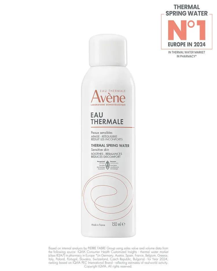 Avène termalna izvorska voda za osjetljivu kožu, 150 ml