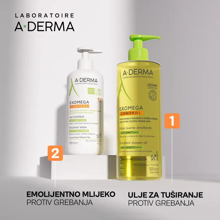 A-Derma Exomega Control emolijentno mlijeko, 200 ml-07