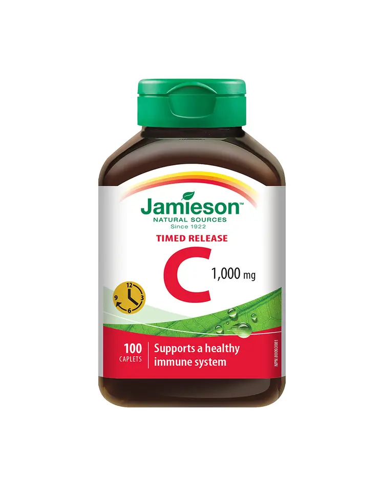 Jamieson Vitamin C 1000 mg tablete s produljenim oslobađanjem  100 tableta s produljenim otpuštanjem