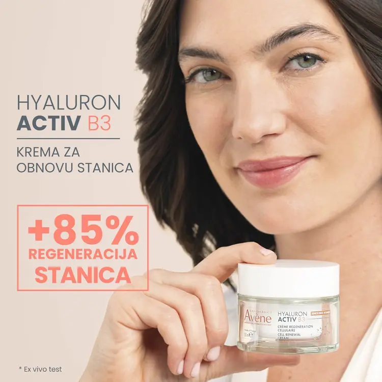 Eau Thermale Avène Hyaluron Activ B3 Krema za obnovu stanica 50 ml lončić