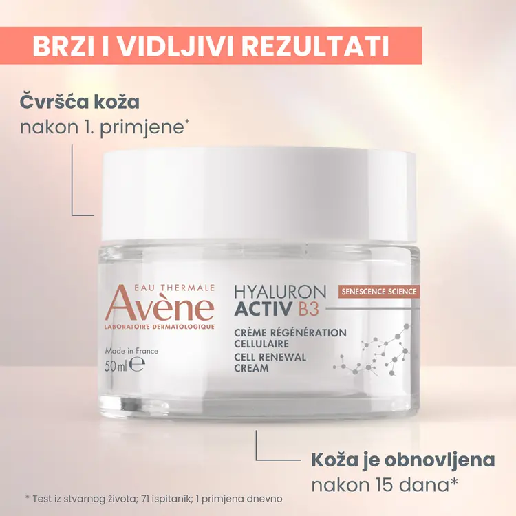 Eau Thermale Avène Hyaluron Activ B3 Krema za obnovu stanica 50 ml lončić