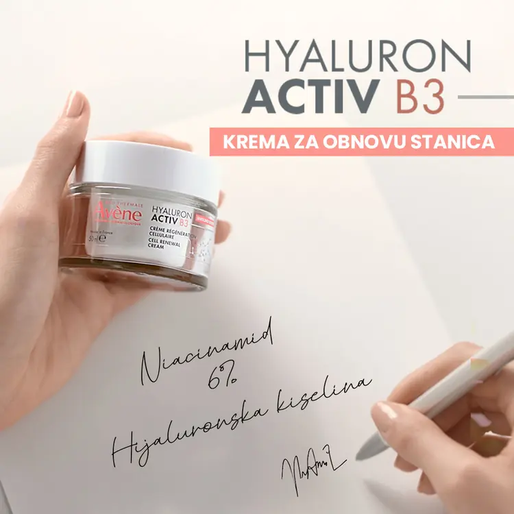 Eau Thermale Avène Hyaluron Activ B3 Krema za obnovu stanica 50 ml lončić