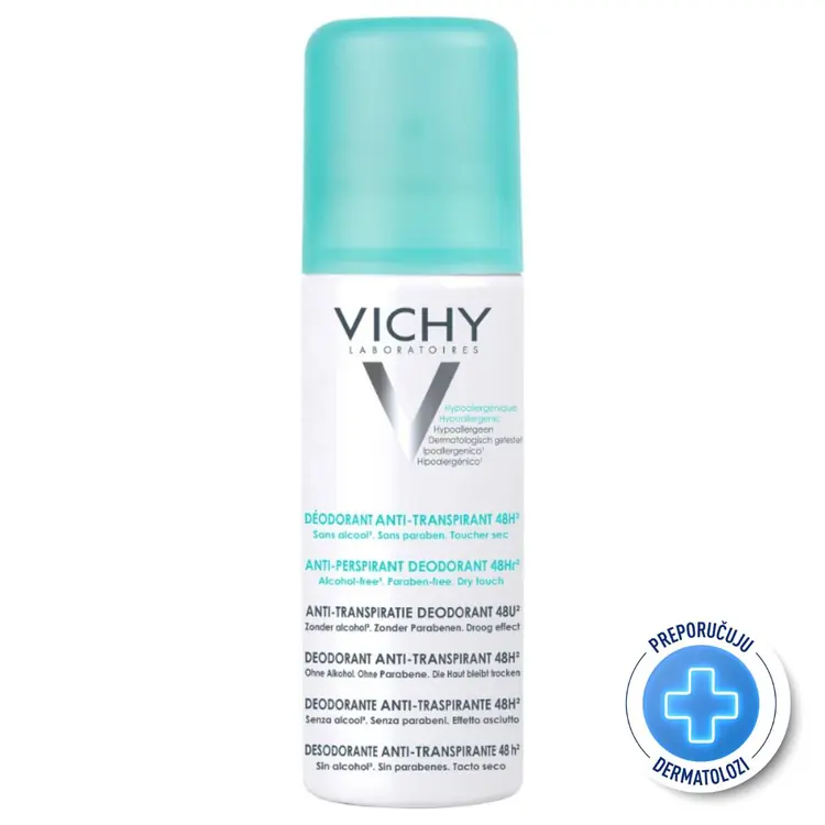 Vichy Dezodorans u spreju protiv prekomjernog znojenja 125 ml