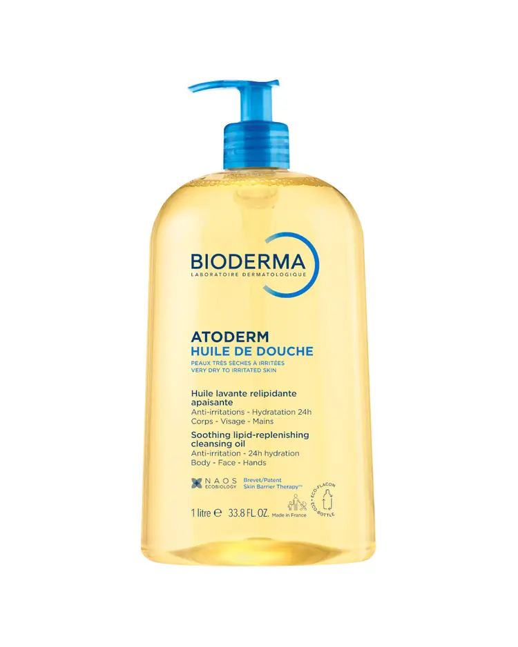 Bioderma Atoderm Huile de douche 1 L boca s pumpicom