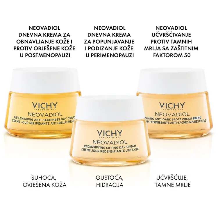 Vichy Neovadiol hranjiva dnevna njega za kožu u postmenopauzi 50 ml