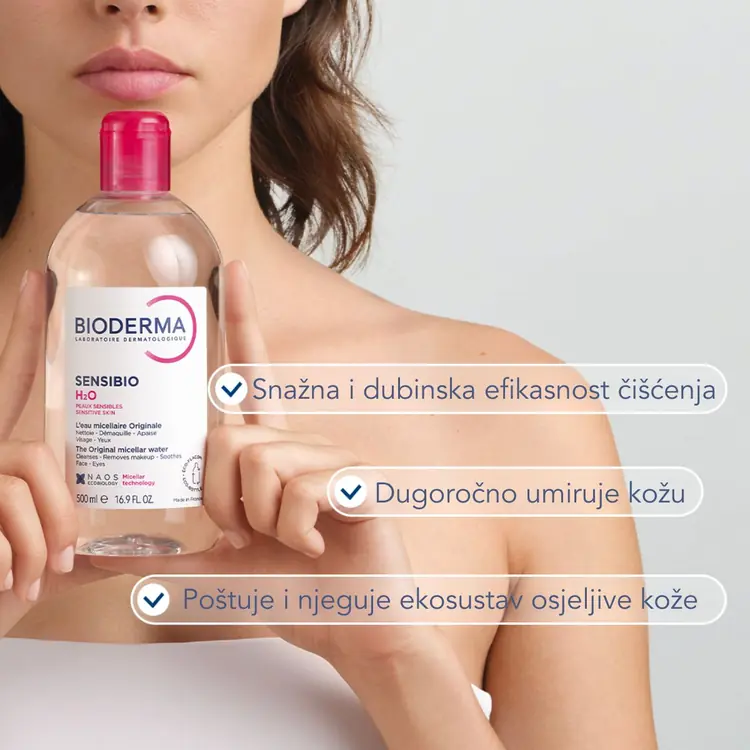 Bioderma Sensibio H2O, micelarna voda-5